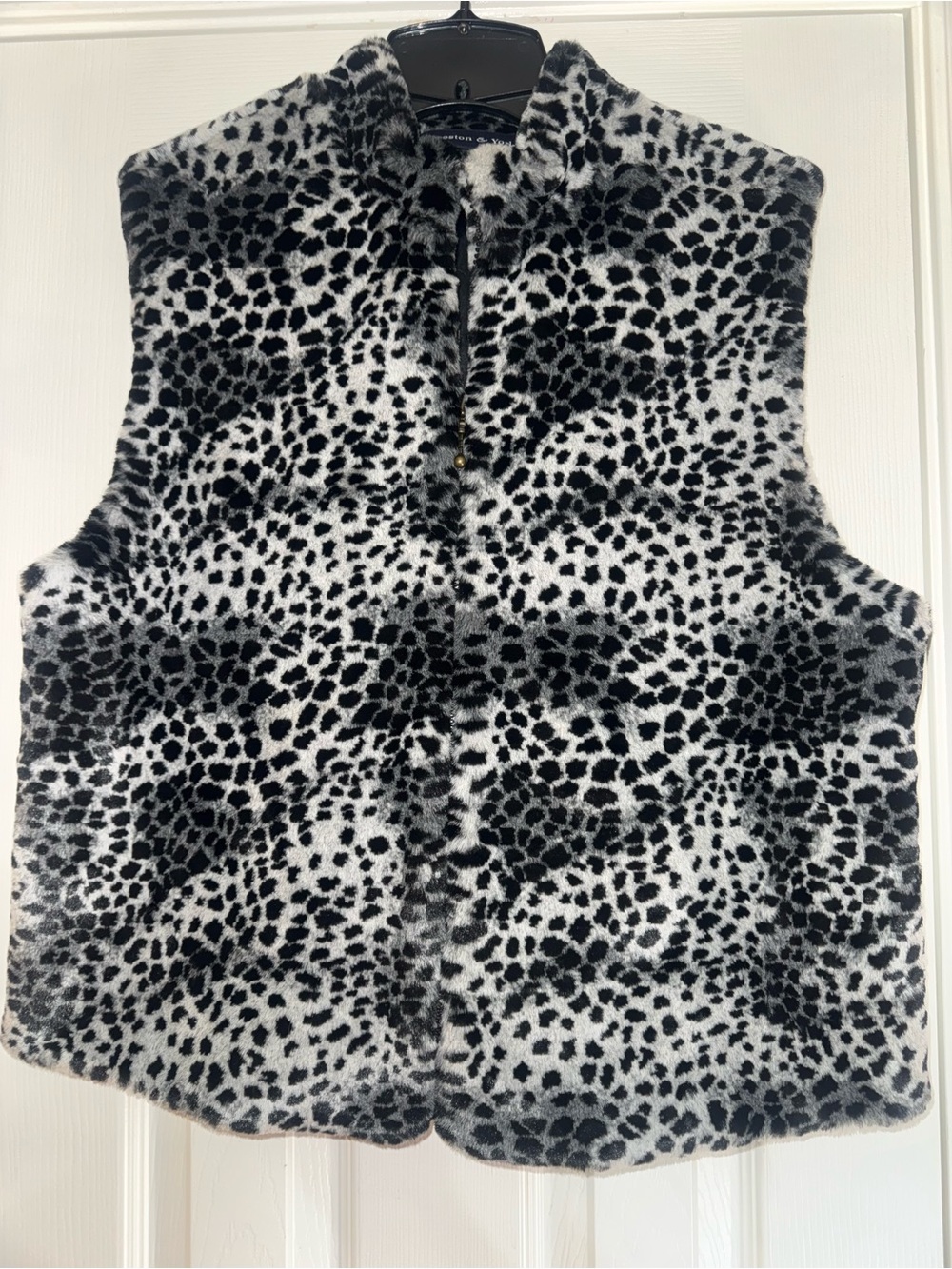 Preston & York Animal Print Vest